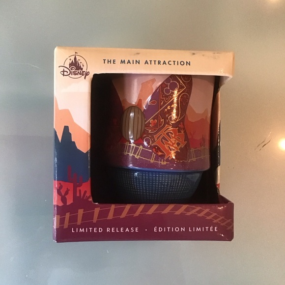 Disney Other - NIB Minnie‎ Mouse Main Attraction Big Thunder Mountain Stackable Mug Ltd Ed 9/12